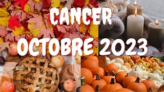 CANCER OCTOBRE 2023  Vous retrouvez votre stabilité [upl. by Lenni552]