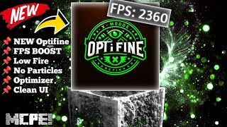 New Optifine For MCPE 121  FPS BOOST Optifine For MCPE 121  FPS BOOST Optifine Minecraft pe [upl. by Ellebanna736]