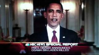 Barack Obamas Speech On Osama Bin Ladens Death May 1st 2011 [upl. by Pauwles]