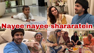 Ye krna chahiye Ruhaan Nayee cheeze seekh raha hai😍  Iftar Time  Ramadan vlogs Shoaib Ibrahim [upl. by Adilen275]