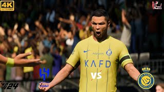 FC 24  Al Nassr vs Al Hilal  Club Friendly Ft Neymar Ronaldo  PC™ 4K60 [upl. by Ettena806]