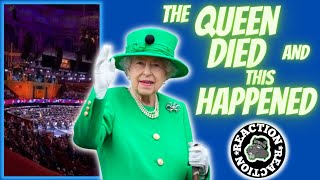 American Reacts to The Queen died and this happened Prom 70 [upl. by Llabmik775]