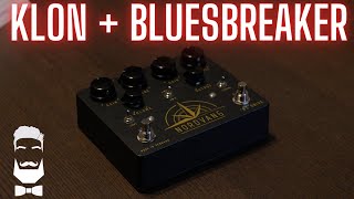 Nordvang 83 Dual Overdrive Pedal V2 Bluesbreaker AND Klon In One Desert Island Pedal [upl. by Araz324]