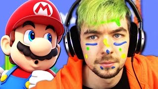 FACEPAINT OF DEATH CHALLENGE  Super Mario Maker 5 [upl. by Adehsor383]