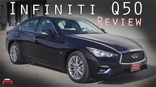 2019 Infiniti Q50 Luxe Review [upl. by Rabbi255]