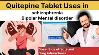 Quitepin tablet uses Side effects drug interactions [upl. by Aniram412]