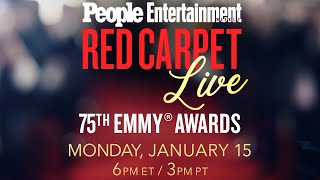 🔴 75th Emmy Awards Red Carpet Live  January 15 2024 6PM ET  PEOPLE [upl. by Nosretep]