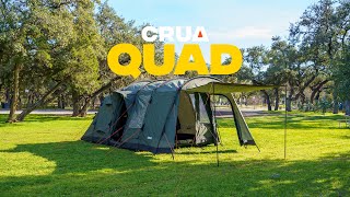 CRUA Quad l The Ultimate 4 Person Tent l CRUA [upl. by Emorej]