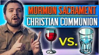 Shocking Differences Christian Communion vs LDS Sacrament [upl. by Redan]