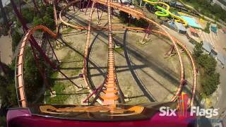 Raging Bull  Six Flags Great America POV [upl. by Narcis]