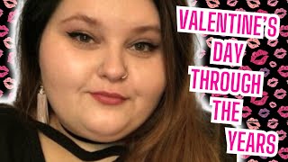 Valentines Day Through The Years An Amberlynn Reid Compilation And Reaction [upl. by Aillimac]