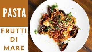 Amazing Frutti di Mare Pasta Seafood Pasta [upl. by Nileve]