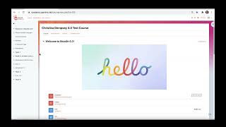 Moodle 40 Tutorial VideosA Closer Look at the Course Index [upl. by Mahseh844]