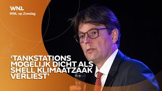 Shelltopman Frans Everts Mogelijk tankstations dicht als Shell klimaatzaak verliest [upl. by Hosfmann]