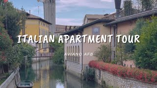 AVIANO AIR BASE OFF BASE HOUSING  AVIANO ITALY APARTMENT TOUR  ITALIAN APARTMENT TOUR [upl. by Uht]