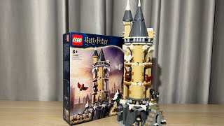 LEGO 76430 Harry Potter Hogwarts Castle Owlery [upl. by Ennirak]