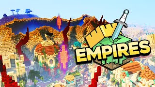 A Mountainous Megabase ▫ Empires SMP ▫ Minecraft 117 Lets Play Ep26 [upl. by Apfelstadt164]