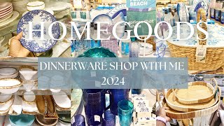 HOMEGOODS KITCHEN DINNERWARE SHOP WITH ME 2024  SPRING KITCHEN DECOR 2024 [upl. by Erdman]