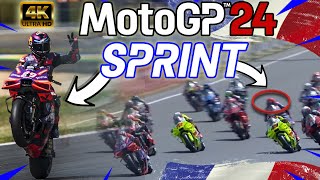 💎 MARC MARQUEZ SALIDA MAGISTRAL MOTOGP SPRINT FRENCH GP LE MANS 2024 HIGHLIGHTS  ANÁLISIS 💎 [upl. by Locin]