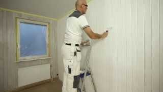 Painting wooden panelling – step by step [upl. by Nedi]