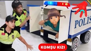 CANAVAR KOMŞU KIZI PELİNSU ESMANIN TABLETİNİ KIRDI NİSA AĞLADI [upl. by Ailatan818]