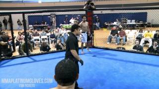 MMA Fighting on Long Island Richard Pabon vs Stephen Pritchett [upl. by Eiralav]