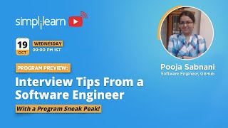 🔥Interview Tips to Land a Software Developer Job  Software Developer Interview 2022  Simplilearn [upl. by Notrab]