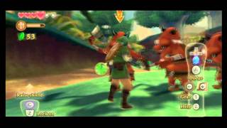 The Legend of Zelda Skyward Sword Walkthrough Kikwi Hunt  Lopsa [upl. by Alit79]