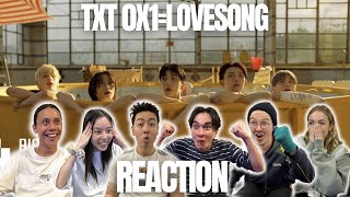 VIBES  TXT 0X1LOVESONG REACTION [upl. by Oby505]