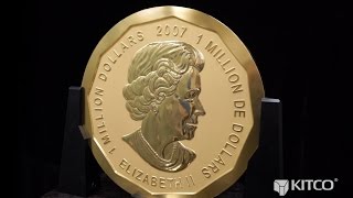 The Royal Canadian Mints Million Dollar Coin Now Available at Kitco [upl. by Yttik]