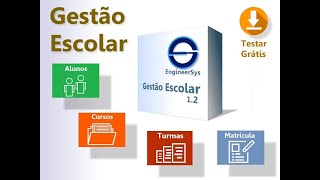 Sistema de gestão escolar escolas cursos treinamento [upl. by Erdna]