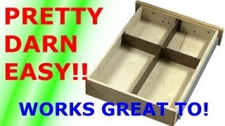 Simple DIY Drawer Dividers [upl. by Porter]