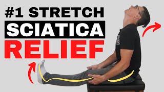 BEST Stretch for Sciatica Relief in 30 SECONDS [upl. by Winola]