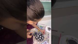 Glass Painting 🎨🖌️🧑🏼‍🎨 youtubeshorts shorts moneyplantdecoration PreethiHoney01 [upl. by Reidar]