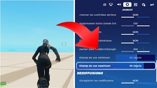 Nouveau Parametres et 2 sensibilité sur Console pour 2024 sur Fortnite [upl. by Yeuh]