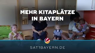 Kitas in Bayern Mehr Plätze weniger Betreuer [upl. by Bael]