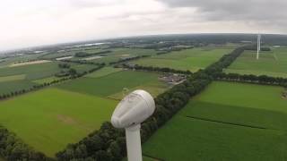 Nieuwe windmolen windpark Neer [upl. by Iznik]