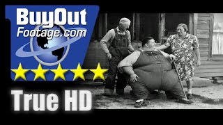 HD Historic Stock Footage Worlds Heaviest Man At 700 Pounds [upl. by Anihta203]