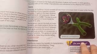 Grade 8 New Oxford Secondary Science Unit 3 Varations  Hereditary And Cell Division Page 37 Reading [upl. by Jolie]