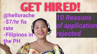 GET HIRED  HOW TO AVOID APPLICATION REJECTION  HELLORACHE [upl. by Anavoj771]