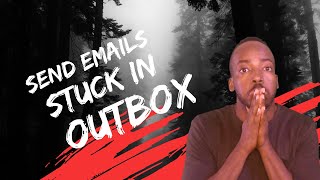 Outlook emails stuck in Outbox how to fix  Outlook Messages STUCK in OUTBOX [upl. by Annohsed]