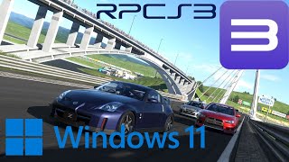 RPCS3 Gran Turismo 6 105 nova atualizaçao tio Teste 2024 [upl. by Naimerej]