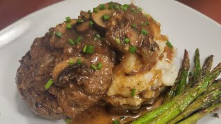 EASY Homemade Salisbury Steak That EVERYONE Will Love ❤️ [upl. by Nyledam]