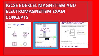 Electromagnetic induction for IGCSE Physics GCE O level Physics [upl. by Liagaba158]