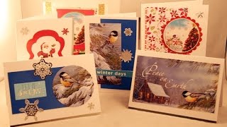 Recycled Christmas cards week 2 [upl. by Casey710]