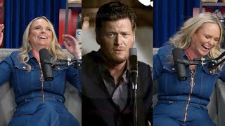 Miranda Lambert Loses It Hearing Blake Shelton Wedding Song [upl. by Lars]