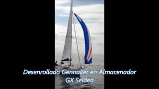 Desenrollado Gennaker en Almacenador GX Selden [upl. by Rhody127]