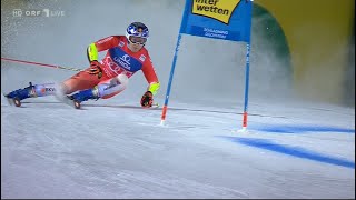 Marco Odermatt Schladming Sieg RTL 2024 ORF [upl. by Assilram]