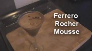 Ferrero Rocher Mousse  MYVIRGINKITCHEN [upl. by Sibylle367]