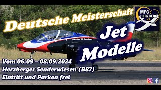 Flugmodelle  Deutsche Meisterschaft im Jet Flug in Herzberg  Teil 1  692024 [upl. by Repohtsirhc]